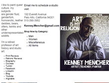 Tablet Screenshot of kenney-mencher.com